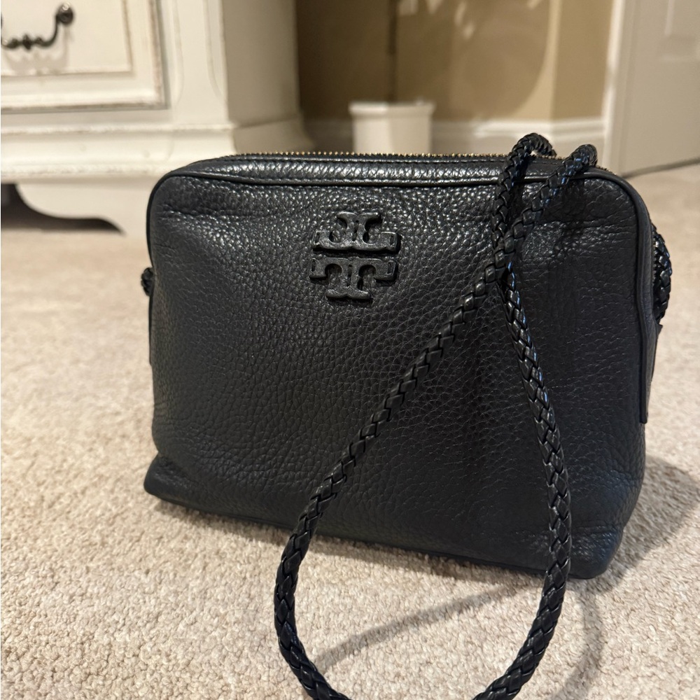 Tory Burch Black Leather Crossbody Bag